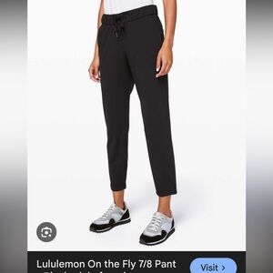 Never worn. lululemon athletica Women's Ankle Pant - Black